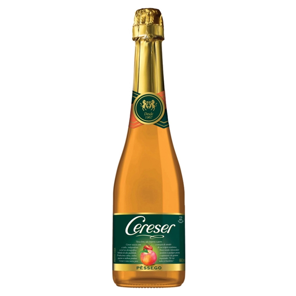 SIDRA CERESER PESSEGO  660ML