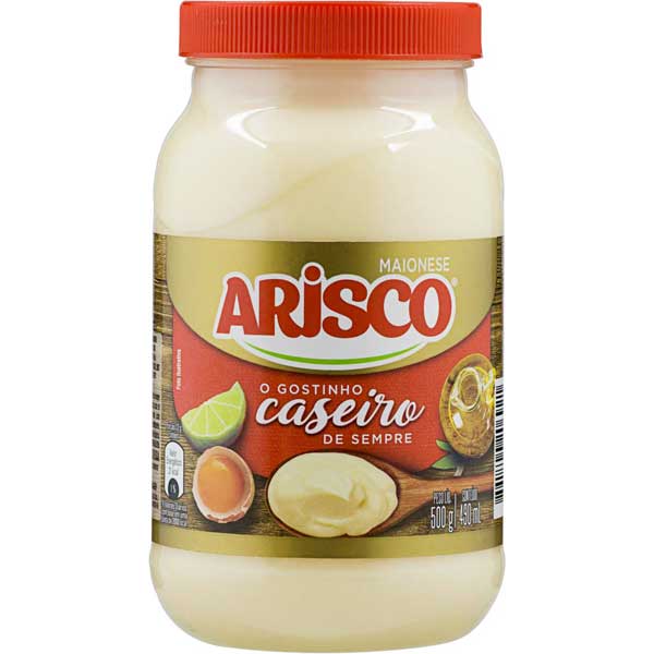 MAIONESE ARISCO PET 500G