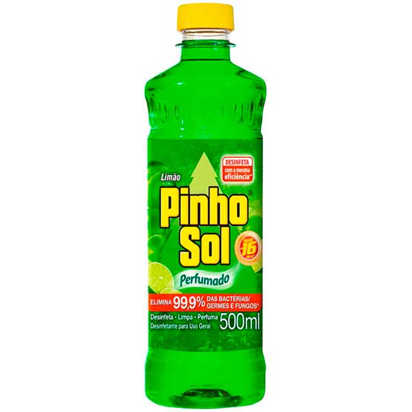 DESINF PINHO SOL 500ML LIMAO