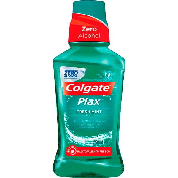 SOL BUCAL COLG PLAX 250ML FRESH MINT