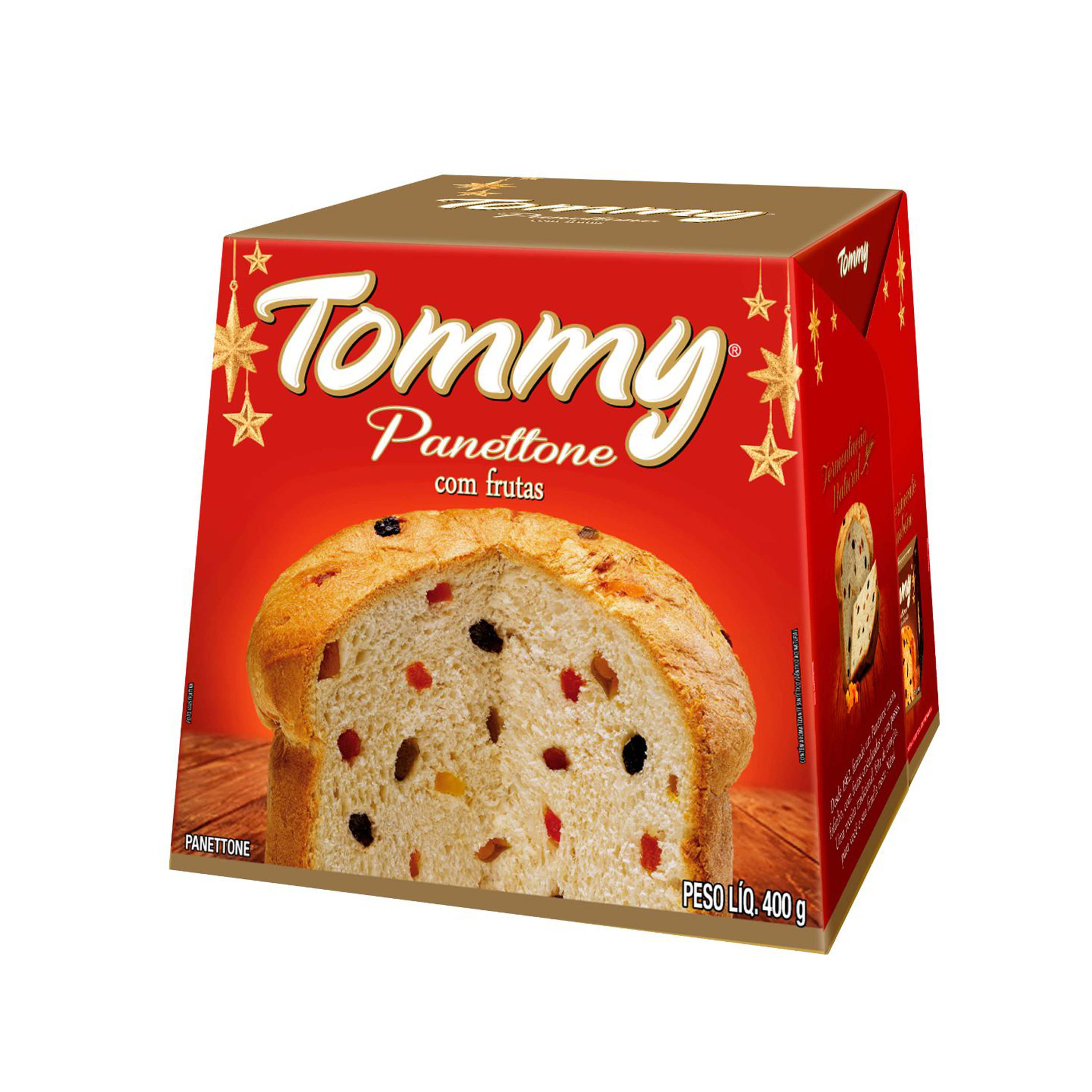 Panettone Tommy Frutas 400g