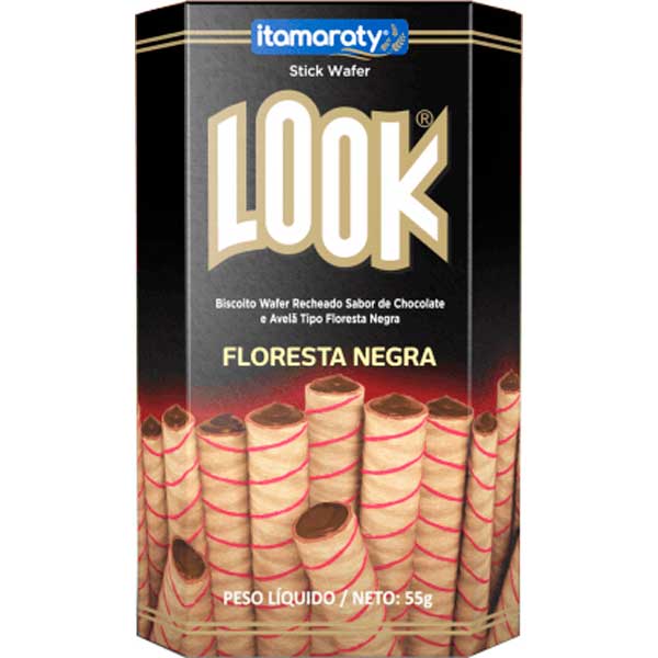 BISC ITAM LOOK FLORESTA NEGRA 55G