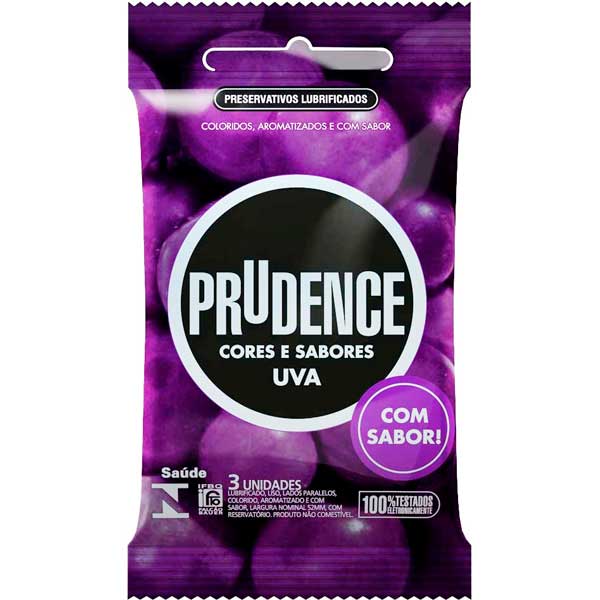 PRESERVATIVO PRUDENCE PLUS UVA 3UN