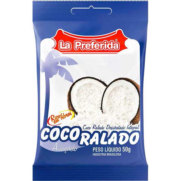 COCO RALADO LA PREFERIDA ADOCADO 50G