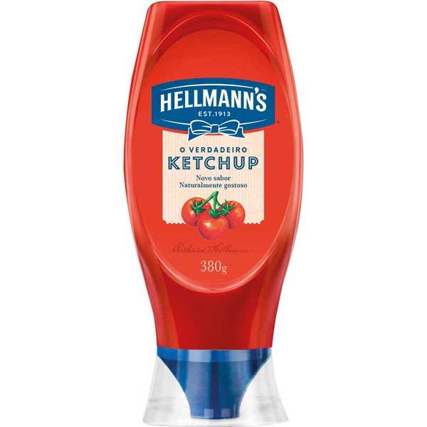 CATCHUP HELLMANNS PET 380G TRADIC