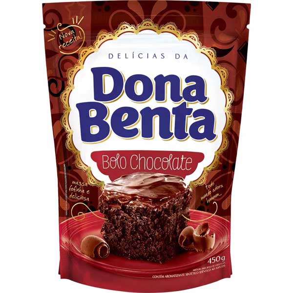 MIST BOLO DONA BENTA CHOC 450G