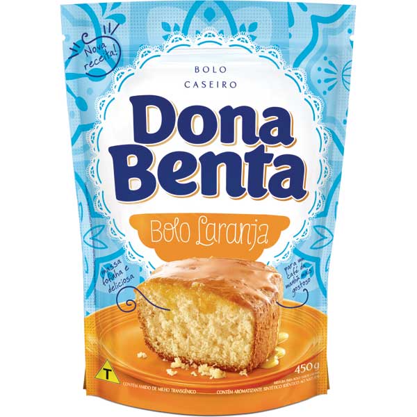 MIST BOLO DONA BENTA LARANJA 450G