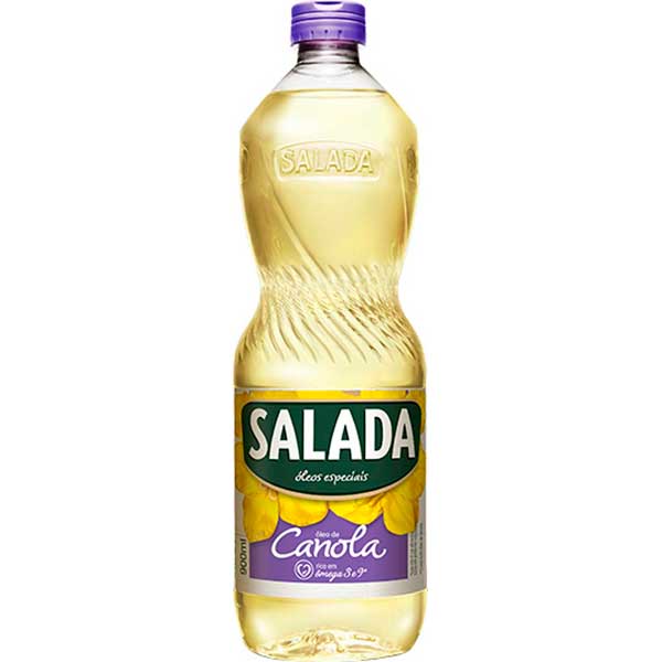 OLEO DE CANOLA SALADA PET 900ML    