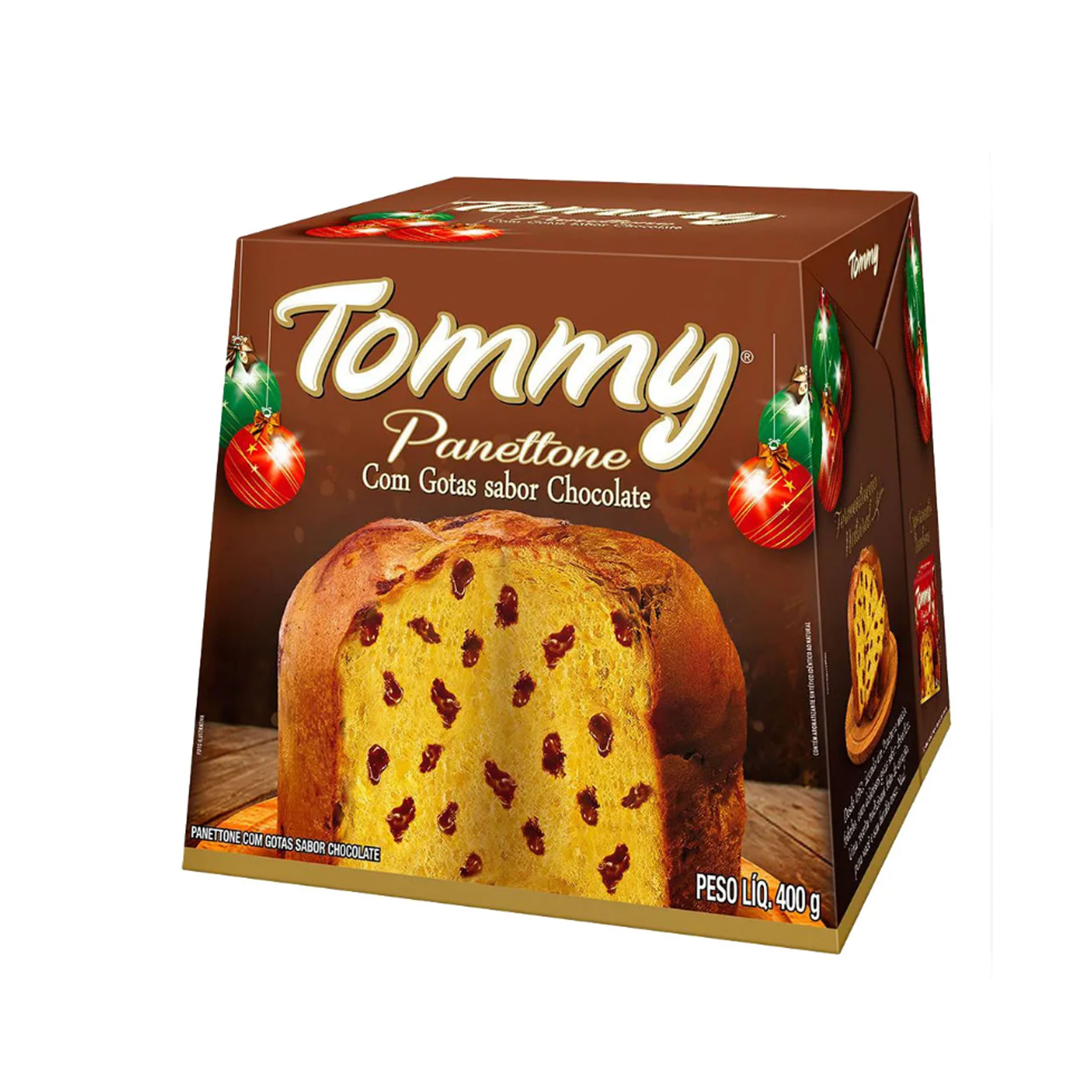 Panettone Tommy Gotas de Chocolate 400g