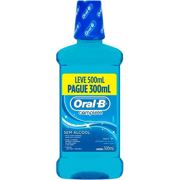 SOL BUCAL ORAL B 500ML PROM HORTELA