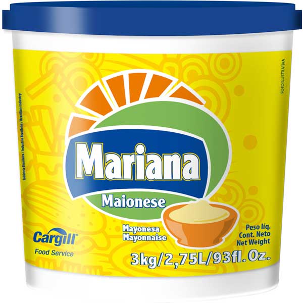 MAIONESE MARIANA 03KG