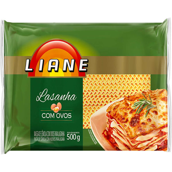 MAC LIANE OVOS 500G LASANHA