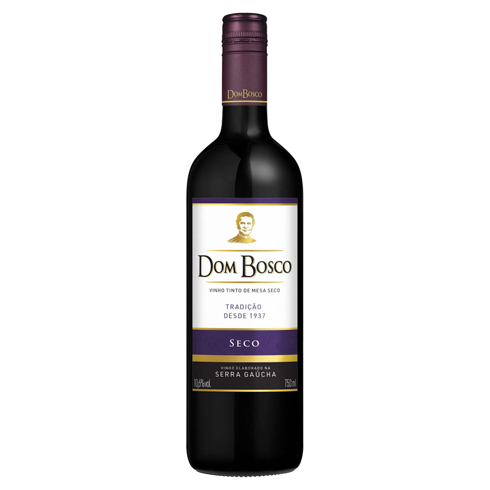 VINHO DOM BOSCO TINTO SECO 750ML