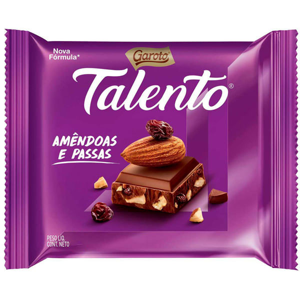 CHOC TALENTO MINI 15X25G AMENDOAS