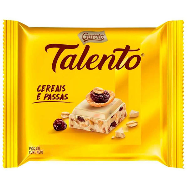 CHOC GAROTO C/15 TALENTO MINI BRANCO