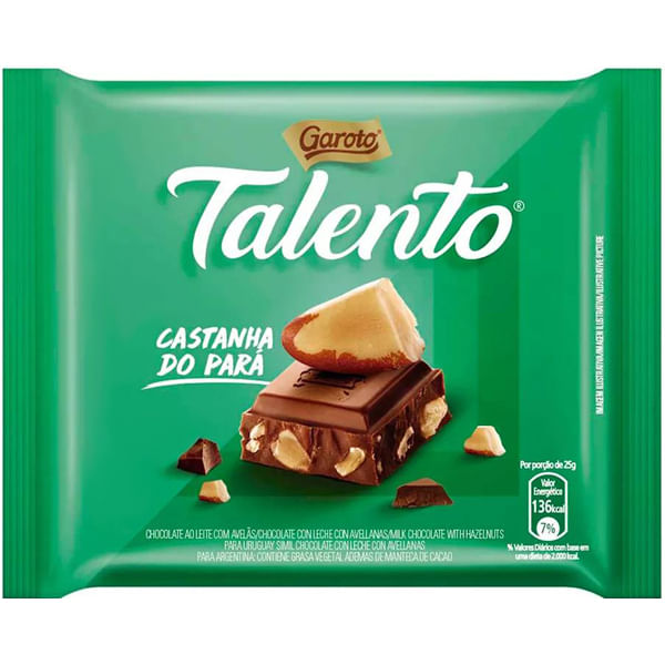 CHOC TALENTO MINI 15X25G CASTANHA PARA