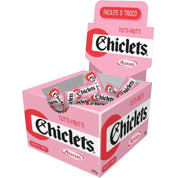 CHICLE ADAMS 100UN TUTTI FRUTTI REMIX
