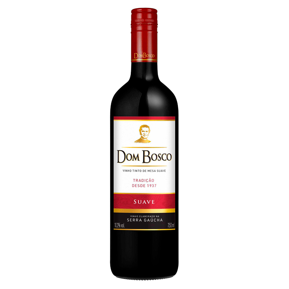 VINHO DOM BOSCO TINTO SUAVE 750ML